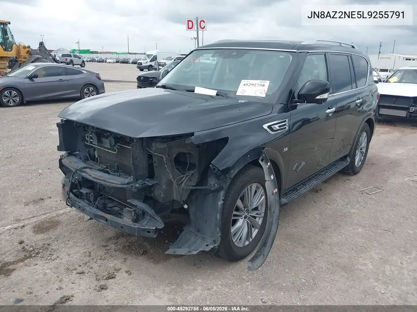 2020 Infiniti Qx80 Luxe Awd VIN: JN8AZ2NE5L9255791 Lot: 45292758