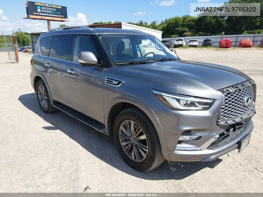 2020 Infiniti Qx80 Luxe VIN: JN8AZ2NF3L9705320 Lot: 45304897