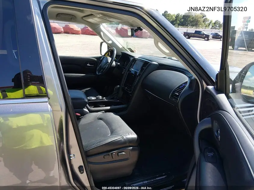 2020 Infiniti Qx80 Luxe VIN: JN8AZ2NF3L9705320 Lot: 45304897
