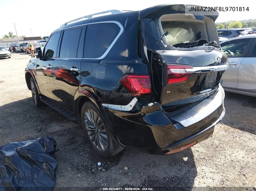2020 Infiniti Qx80 Luxe VIN: JN8AZ2NF8L9701814 Lot: 45334677