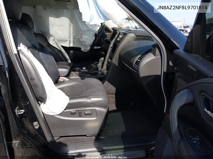2020 Infiniti Qx80 Luxe VIN: JN8AZ2NF8L9701814 Lot: 45334677