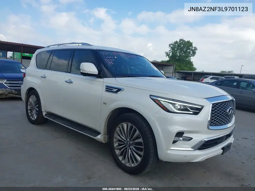 2020 Infiniti Qx80 Luxe VIN: JN8AZ2NF3L9701123 Lot: 45441660