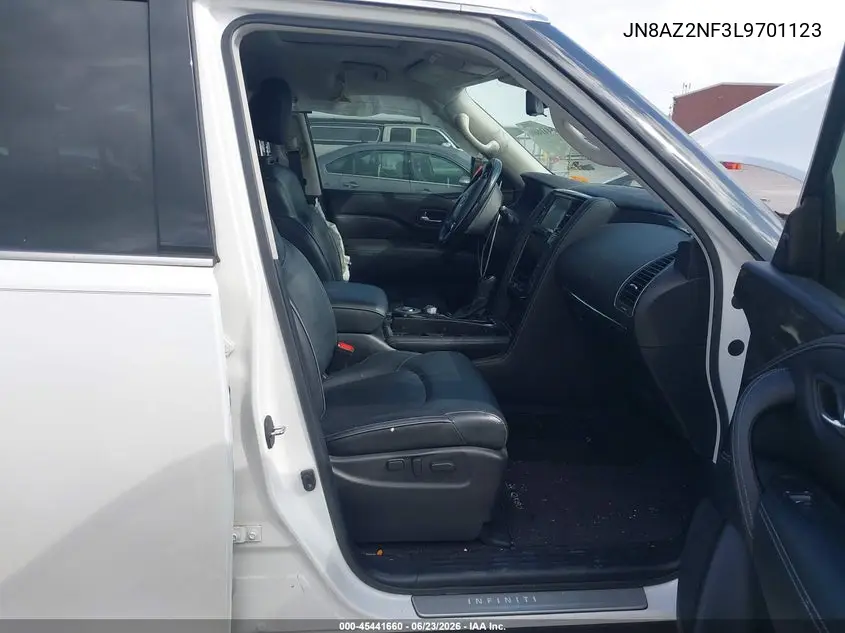 2020 Infiniti Qx80 Luxe VIN: JN8AZ2NF3L9701123 Lot: 45441660