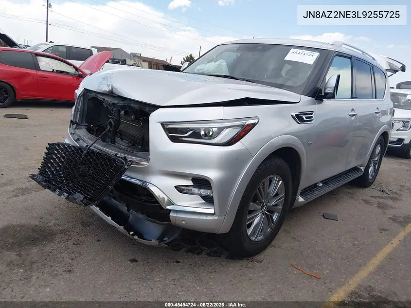 2020 Infiniti Qx80 Luxe Awd VIN: JN8AZ2NE3L9255725 Lot: 45454724