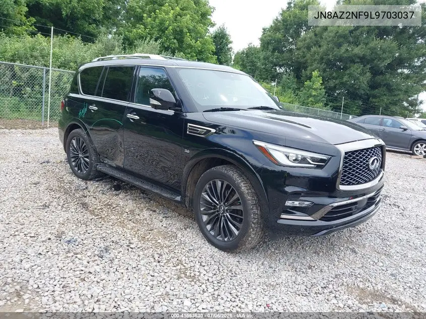 2020 Infiniti Qx80 Luxe VIN: JN8AZ2NF9L9703037 Lot: 45563630