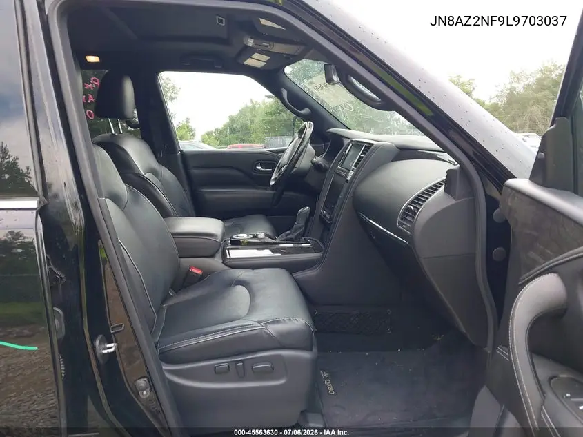 2020 Infiniti Qx80 Luxe VIN: JN8AZ2NF9L9703037 Lot: 45563630