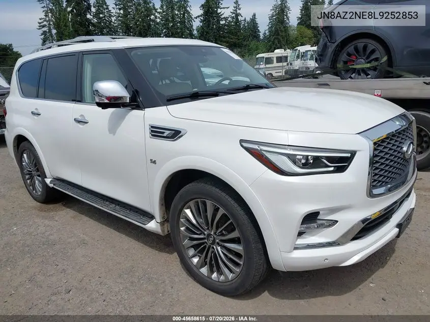2020 Infiniti Qx80 Luxe Awd VIN: JN8AZ2NE8L9252853 Lot: 45658615