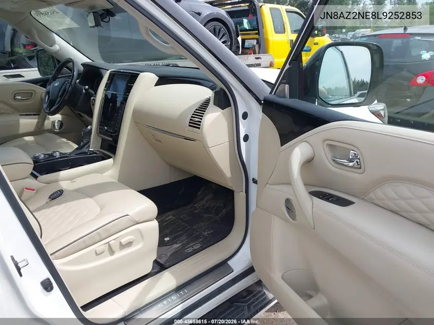 2020 Infiniti Qx80 Luxe Awd VIN: JN8AZ2NE8L9252853 Lot: 45658615