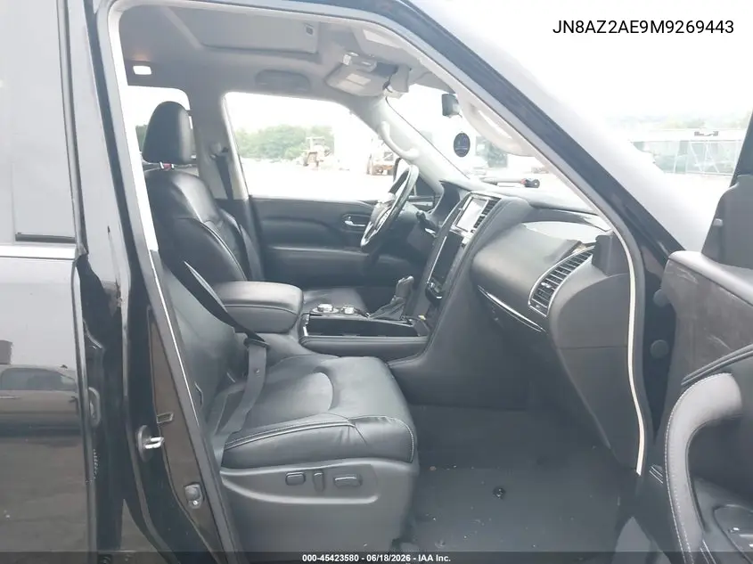 2021 Infiniti Qx80 Luxe Awd VIN: JN8AZ2AE9M9269443 Lot: 45423580