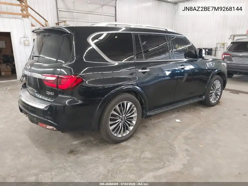 2021 Infiniti Qx80 Sensory Awd VIN: JN8AZ2BE7M9268144 Lot: 45460459