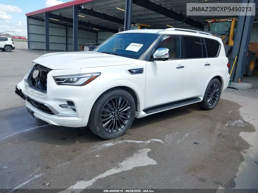 2023 Infiniti Qx80 Sensory Awd VIN: JN8AZ2BCXP9490213 Lot: 45489210