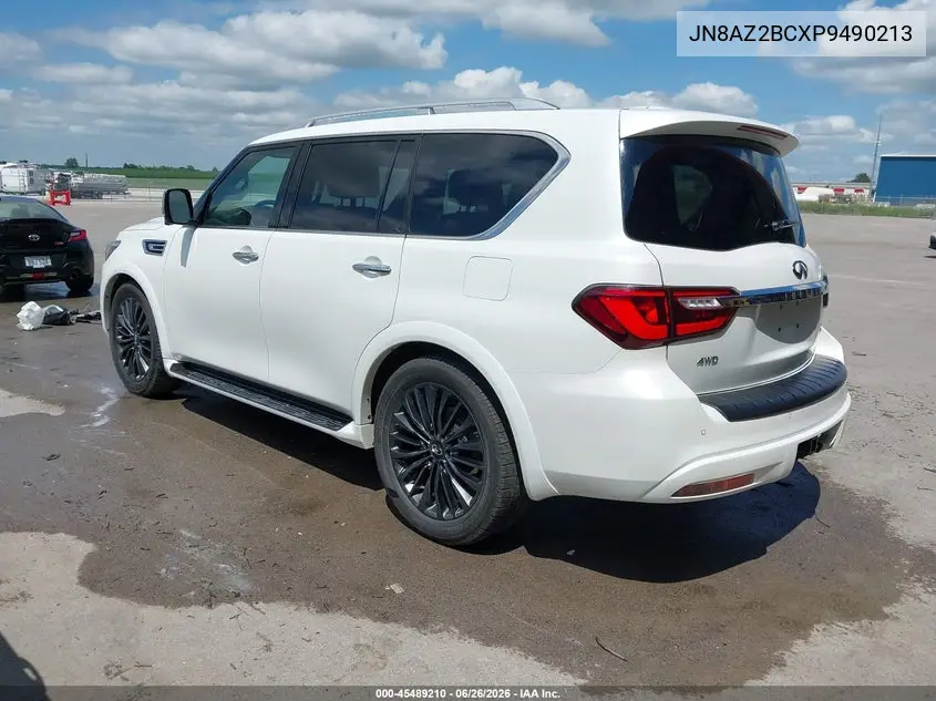 2023 Infiniti Qx80 Sensory Awd VIN: JN8AZ2BCXP9490213 Lot: 45489210