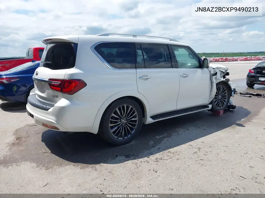 2023 Infiniti Qx80 Sensory Awd VIN: JN8AZ2BCXP9490213 Lot: 45489210