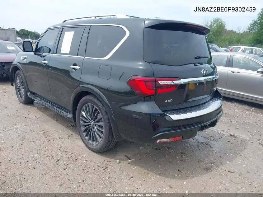 2023 Infiniti Qx80 Sensory Awd VIN: JN8AZ2BE0P9302459 Lot: 45507488