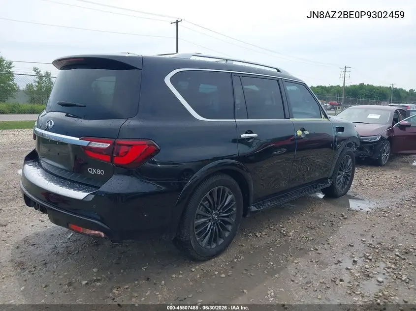 2023 Infiniti Qx80 Sensory Awd VIN: JN8AZ2BE0P9302459 Lot: 45507488
