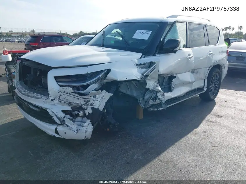 2023 Infiniti Qx80 Premium Select VIN: JN8AZ2AF2P9757338 Lot: 45624054