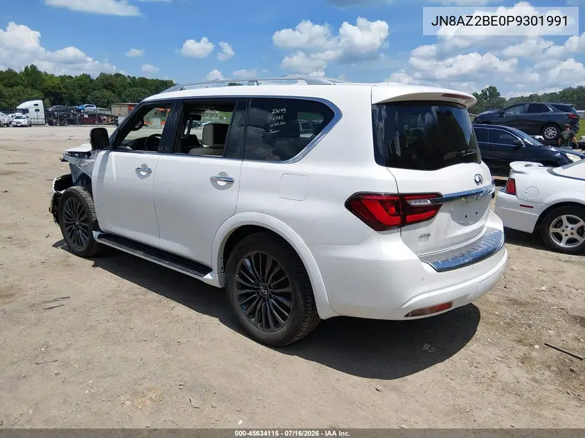 2023 Infiniti Qx80 Sensory Awd VIN: JN8AZ2BE0P9301991 Lot: 45634115