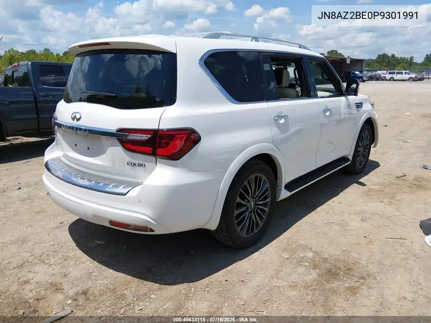 2023 Infiniti Qx80 Sensory Awd VIN: JN8AZ2BE0P9301991 Lot: 45634115