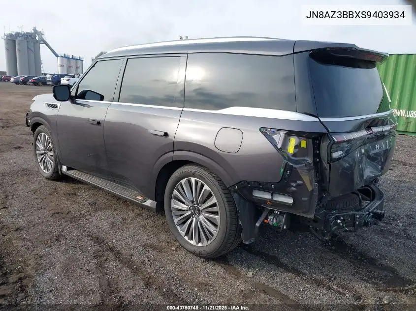 JN8AZ3BBXS9403934 2025 Infiniti Qx80 Luxe Awd