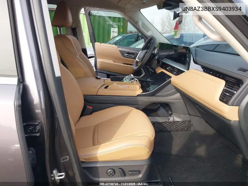 JN8AZ3BBXS9403934 2025 Infiniti Qx80 Luxe Awd
