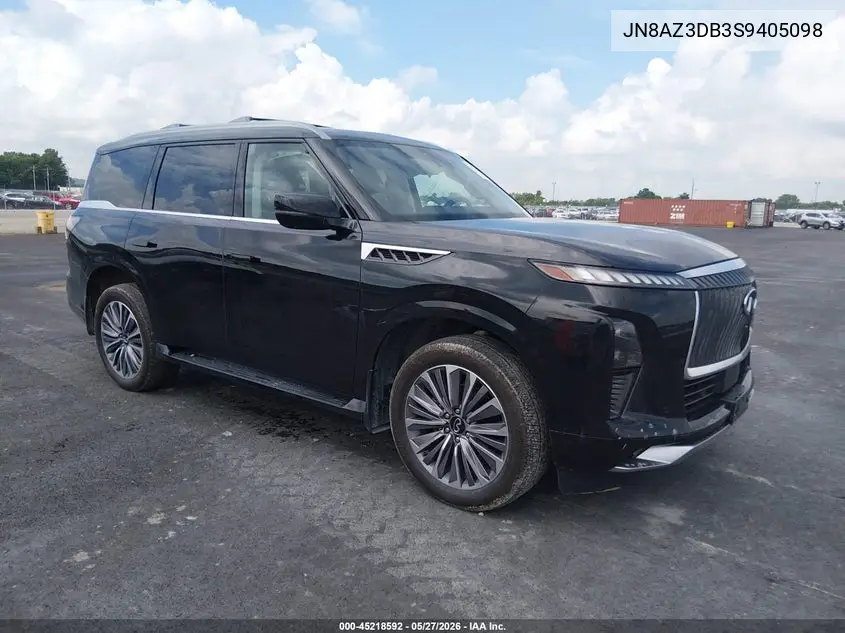 2025 Infiniti Qx80 Sensory Awd VIN: JN8AZ3DB3S9405098 Lot: 45218592