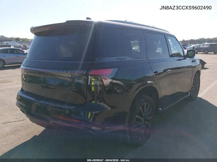 2025 Infiniti Qx80 Autograph Awd VIN: JN8AZ3CCXS9602490 Lot: 45290247