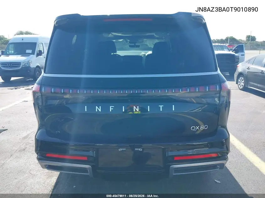 2026 Infiniti Qx80 Luxe VIN: JN8AZ3BA0T9010890 Lot: 45479811