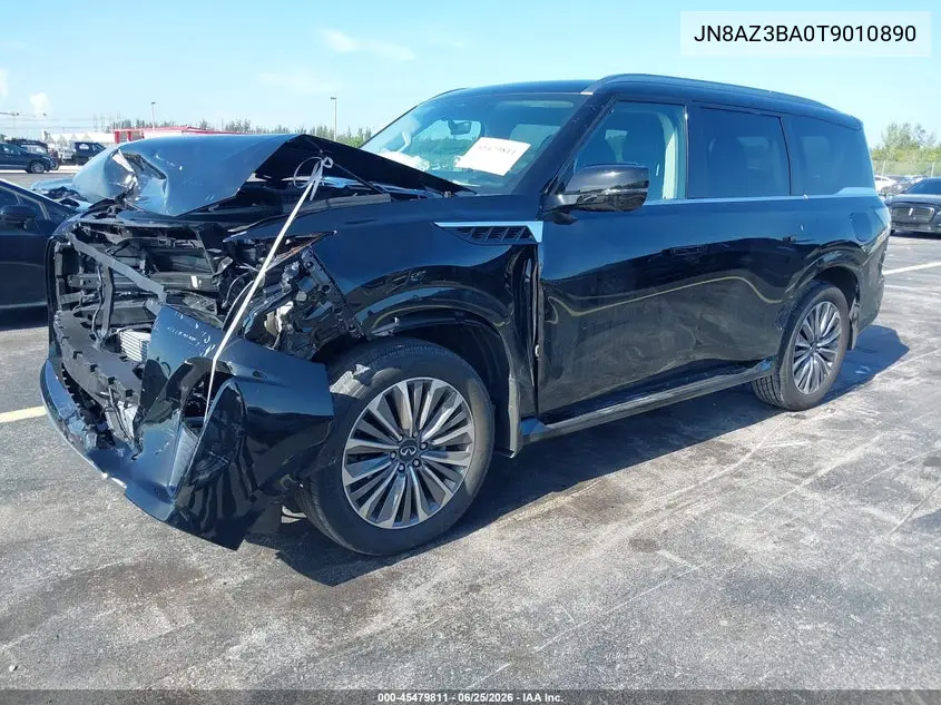 2026 Infiniti Qx80 Luxe VIN: JN8AZ3BA0T9010890 Lot: 45479811