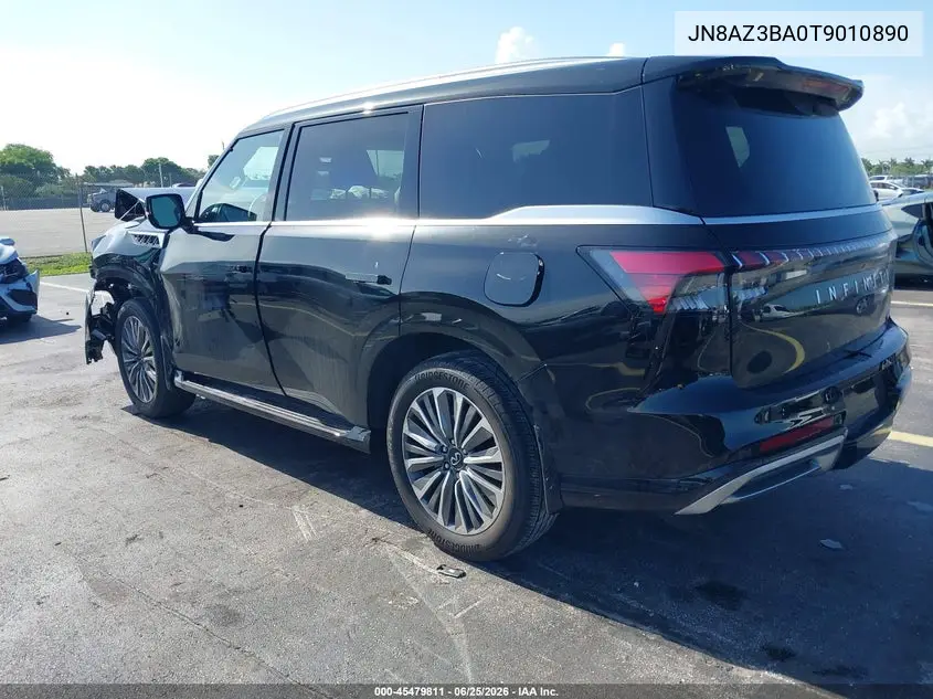 2026 Infiniti Qx80 Luxe VIN: JN8AZ3BA0T9010890 Lot: 45479811