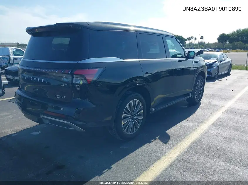 2026 Infiniti Qx80 Luxe VIN: JN8AZ3BA0T9010890 Lot: 45479811