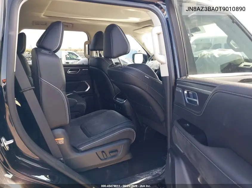 2026 Infiniti Qx80 Luxe VIN: JN8AZ3BA0T9010890 Lot: 45479811