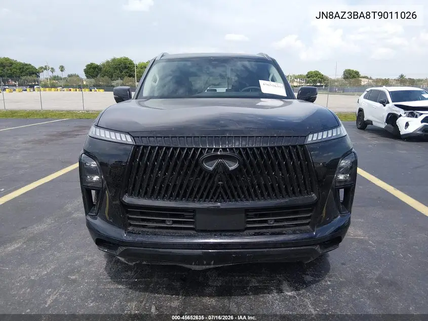 2026 Infiniti Qx80 Luxe VIN: JN8AZ3BA8T9011026 Lot: 45652635