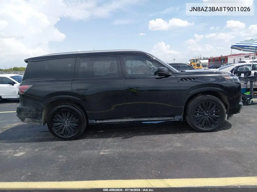 2026 Infiniti Qx80 Luxe VIN: JN8AZ3BA8T9011026 Lot: 45652635