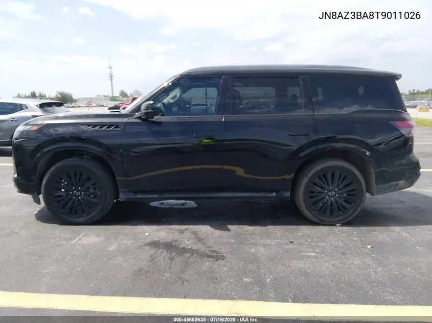 2026 Infiniti Qx80 Luxe VIN: JN8AZ3BA8T9011026 Lot: 45652635