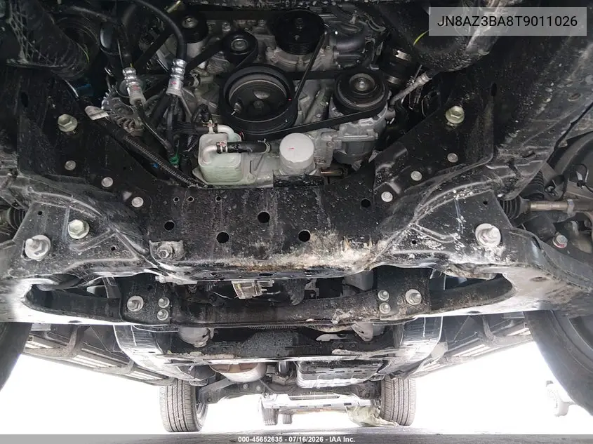 2026 Infiniti Qx80 Luxe VIN: JN8AZ3BA8T9011026 Lot: 45652635