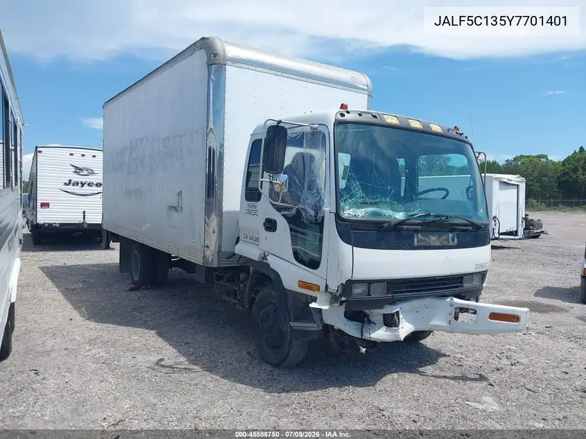 2000 Isuzu Frr VIN: JALF5C135Y7701401 Lot: 45588750