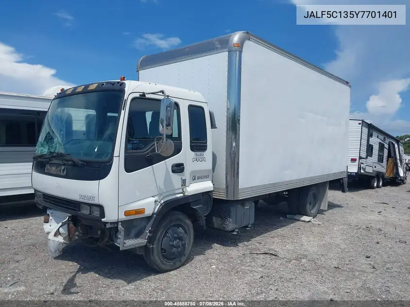 2000 Isuzu Frr VIN: JALF5C135Y7701401 Lot: 45588750