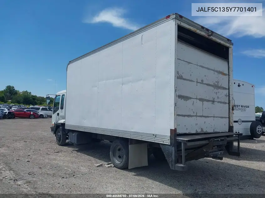 2000 Isuzu Frr VIN: JALF5C135Y7701401 Lot: 45588750