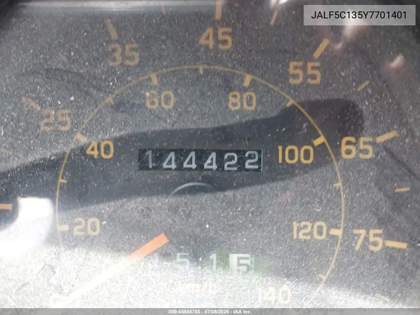 2000 Isuzu Frr VIN: JALF5C135Y7701401 Lot: 45588750