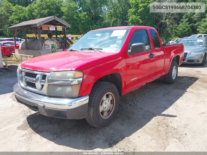 2006 Isuzu I-280 S VIN: 1GGCS198668704380 Lot: 45565387