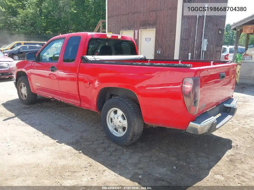 2006 Isuzu I-280 S VIN: 1GGCS198668704380 Lot: 45565387