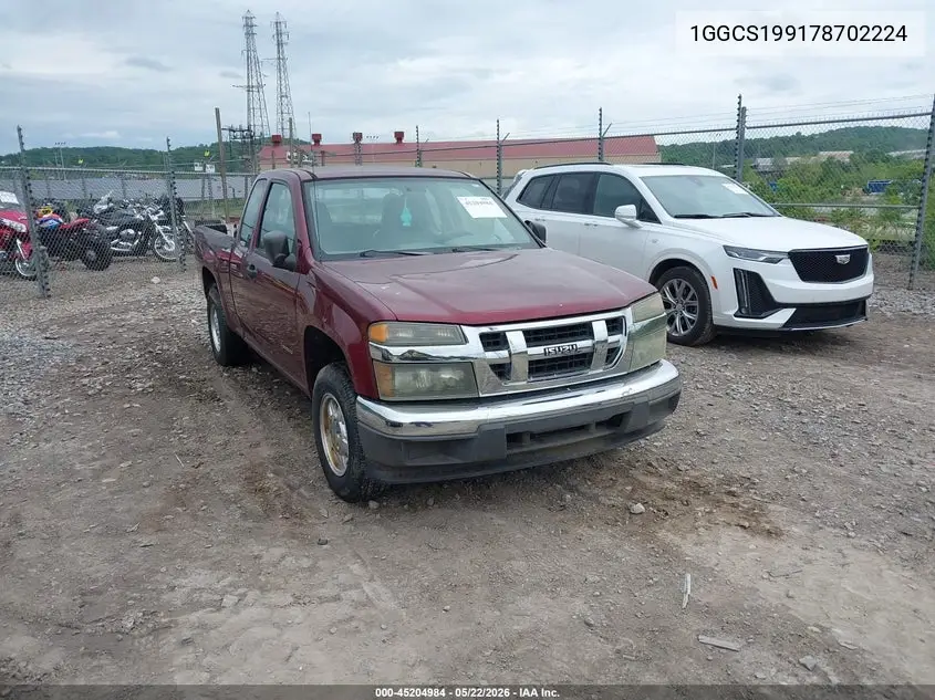2007 Isuzu I-290 S VIN: 1GGCS199178702224 Lot: 45204984