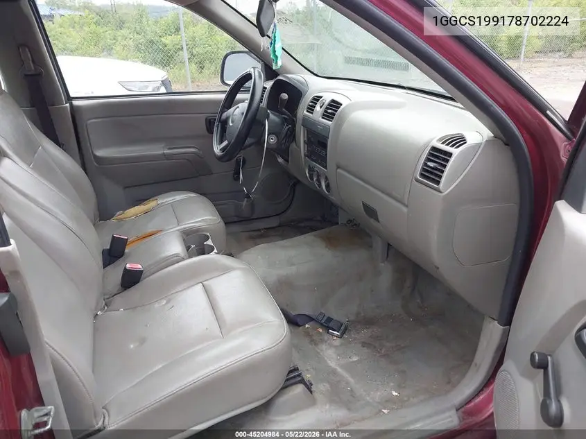 2007 Isuzu I-290 S VIN: 1GGCS199178702224 Lot: 45204984