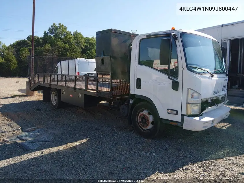 2009 Isuzu Npr Hd Gas Reg VIN: 4KLC4W1N09J800447 Lot: 45603540
