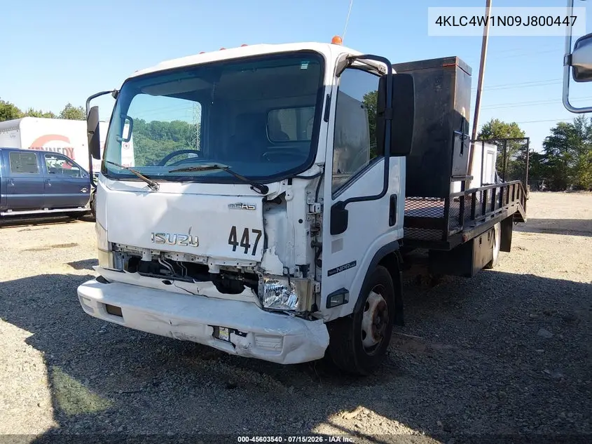 2009 Isuzu Npr Hd Gas Reg VIN: 4KLC4W1N09J800447 Lot: 45603540