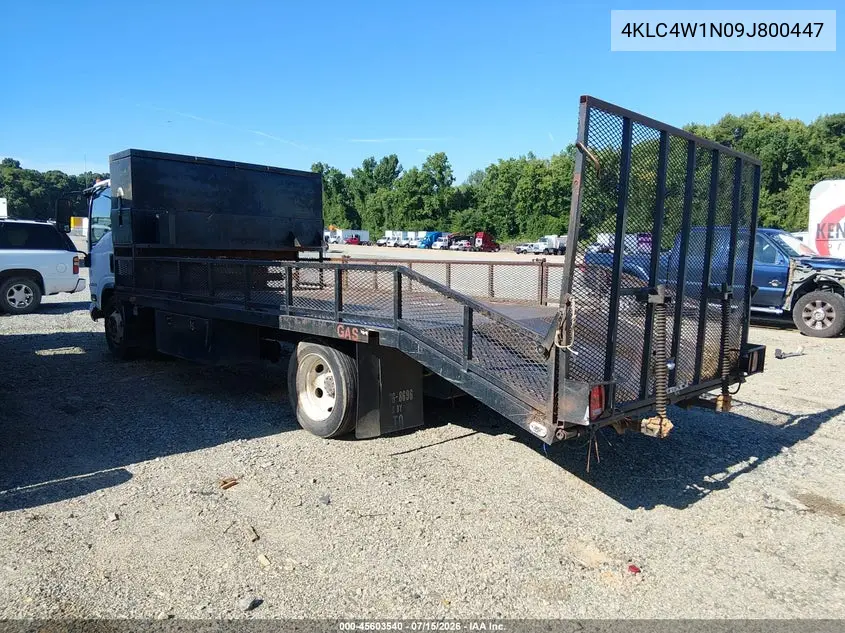 2009 Isuzu Npr Hd Gas Reg VIN: 4KLC4W1N09J800447 Lot: 45603540