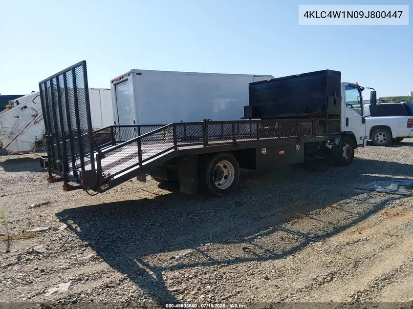 2009 Isuzu Npr Hd Gas Reg VIN: 4KLC4W1N09J800447 Lot: 45603540