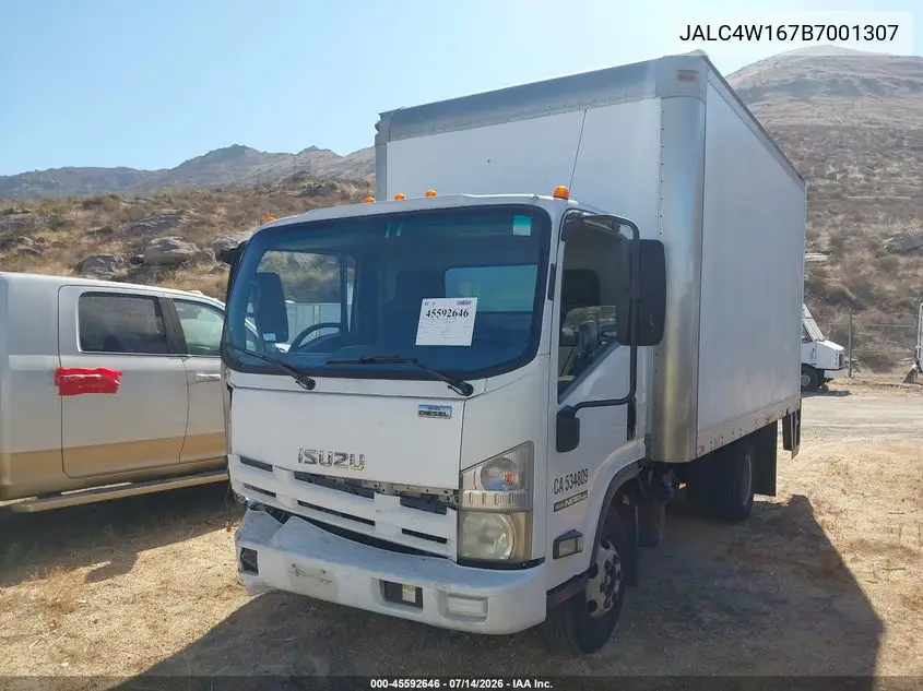 2011 Isuzu Npr Hd Dsl Reg VIN: JALC4W167B7001307 Lot: 45592646
