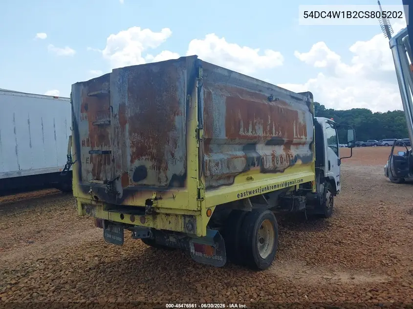 2012 Isuzu Npr Gas Reg VIN: 54DC4W1B2CS805202 Lot: 45476561