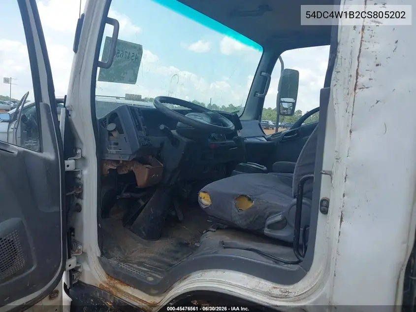 2012 Isuzu Npr Gas Reg VIN: 54DC4W1B2CS805202 Lot: 45476561